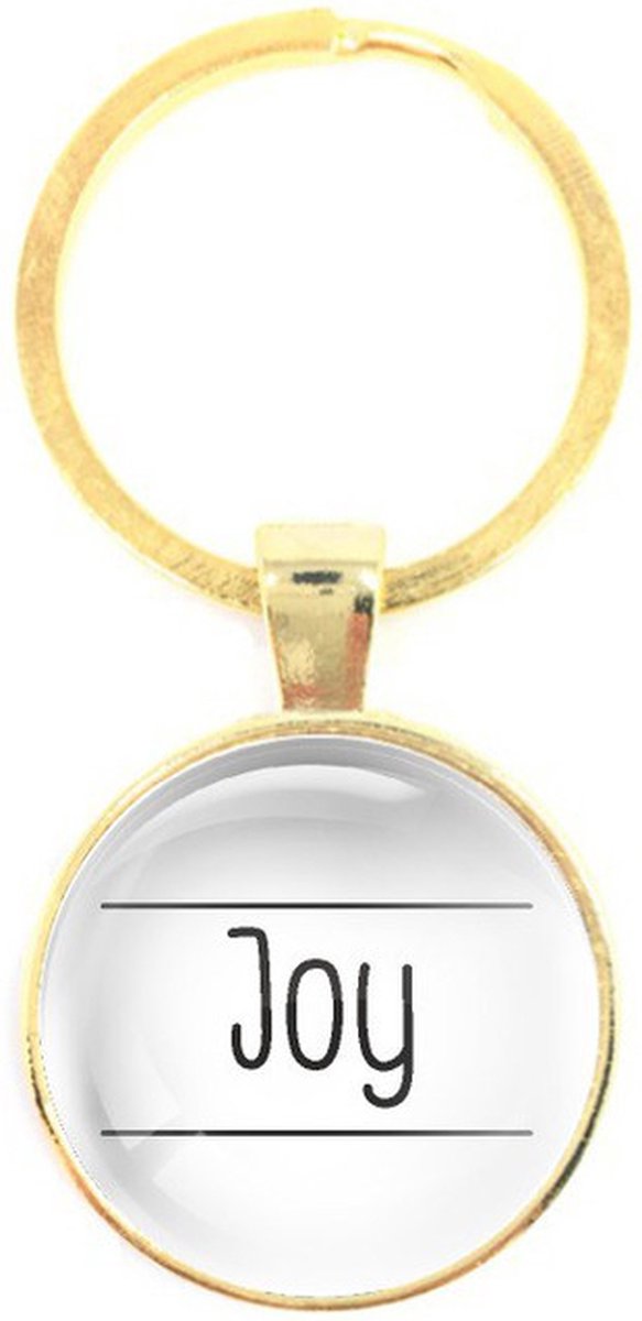 Sleutelhanger Glas - Joy