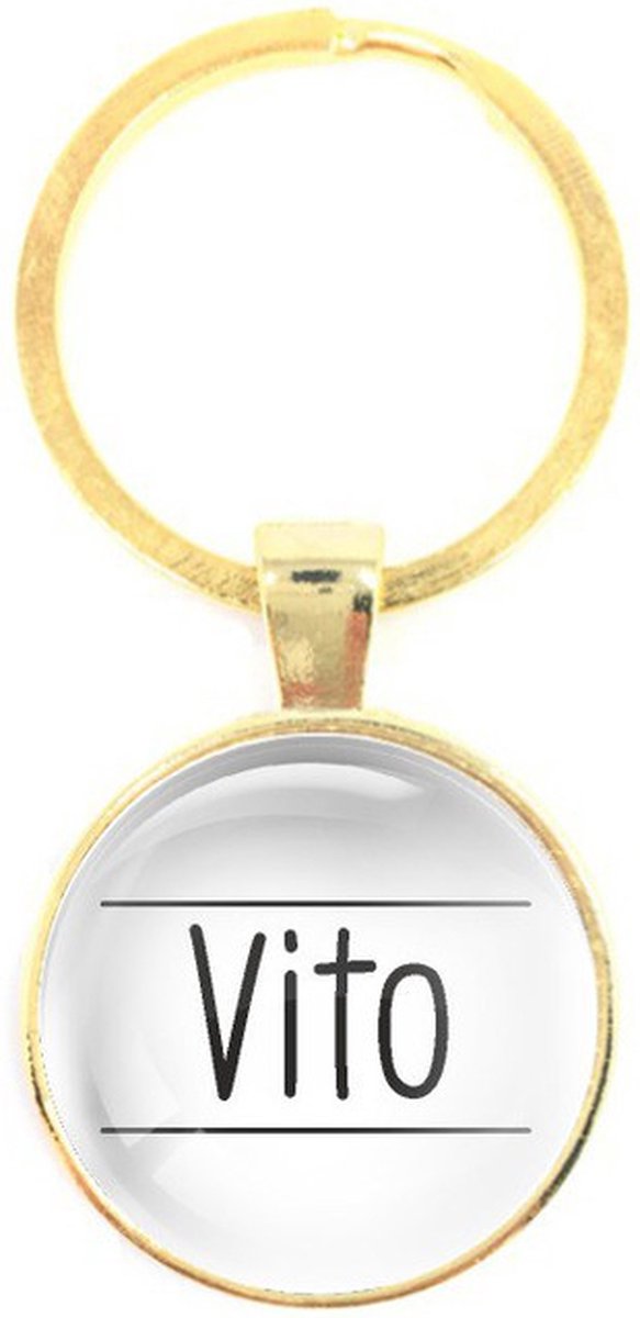 Sleutelhanger Glas - Vito