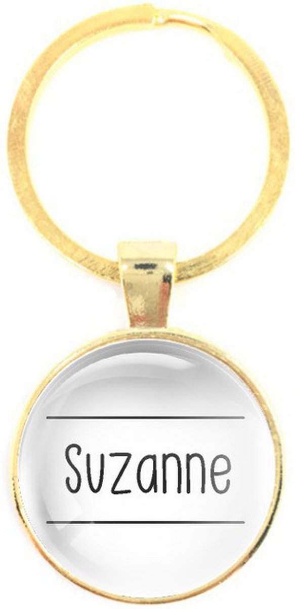 Sleutelhanger Glas - Suzanne