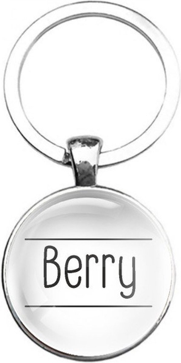 Sleutelhanger Glas - Berry