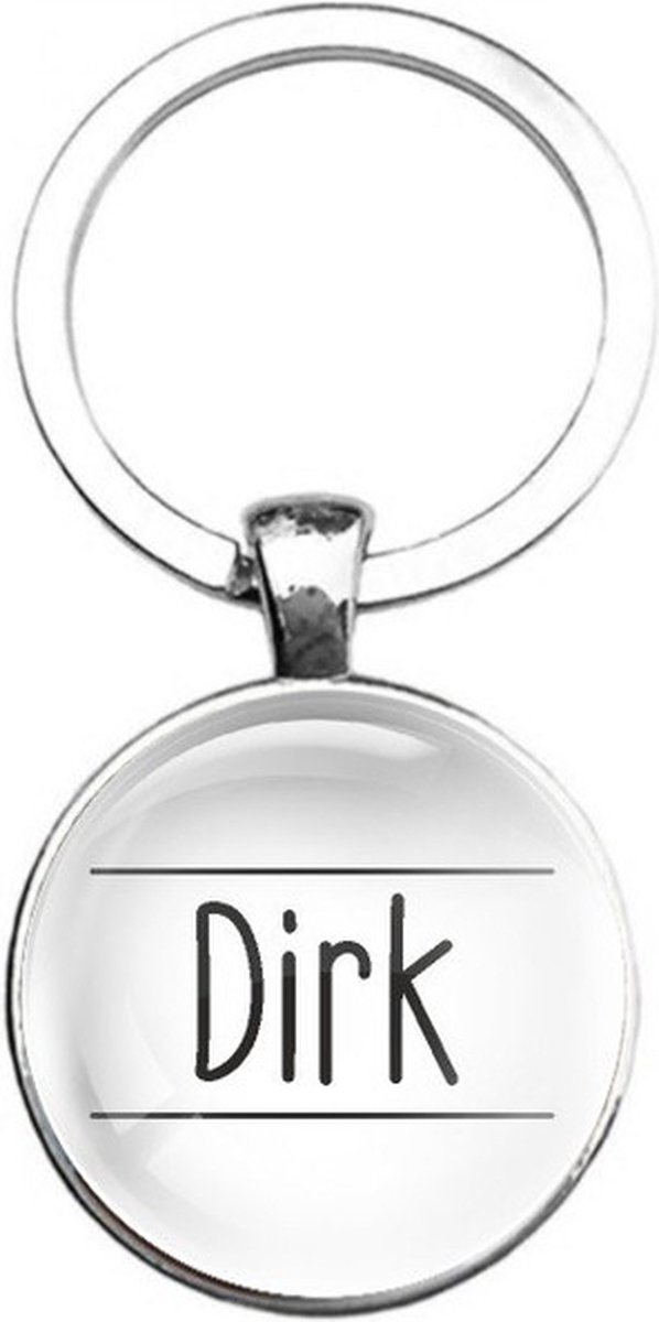 Sleutelhanger Glas - Dirk