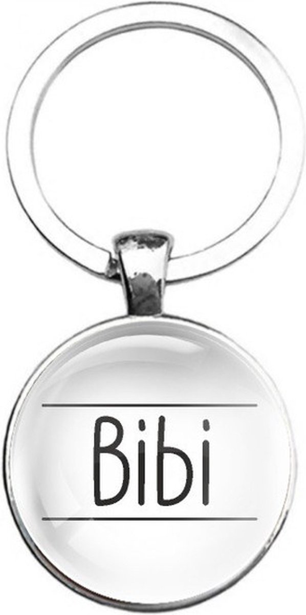 Sleutelhanger Glas - Bibi