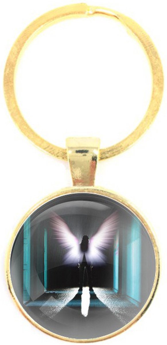 Sleutelhanger Glas - Engel