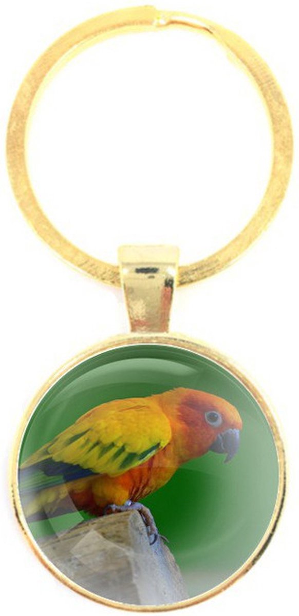 Sleutelhanger Glas - Vogel