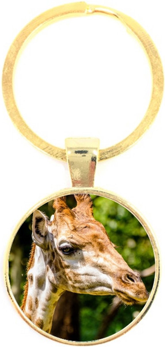 Sleutelhanger Glas - Giraffe