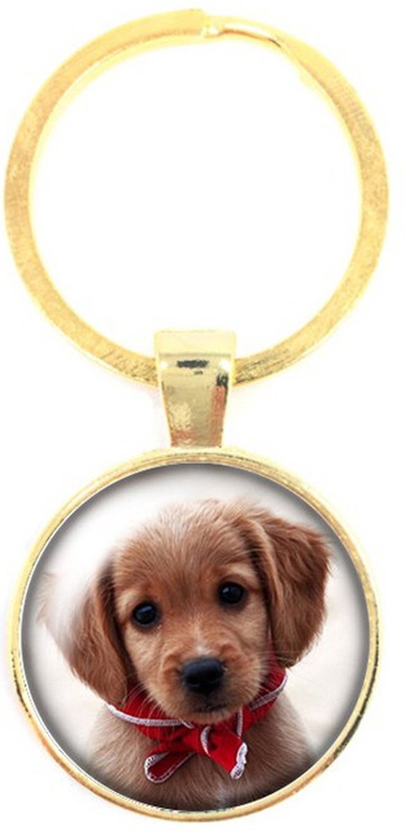 Sleutelhanger Glas - Hond