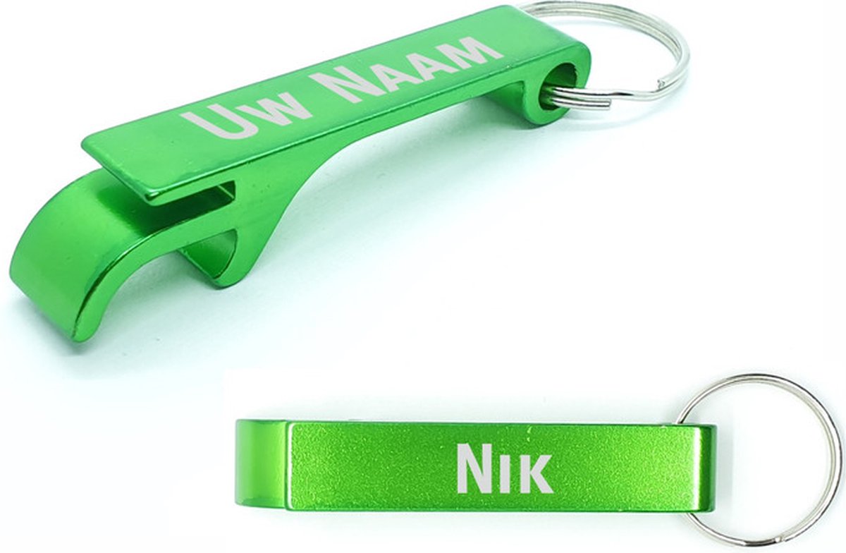 Bieropener Met Naam - Nik