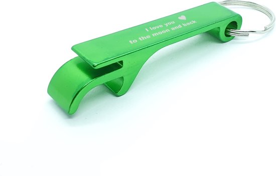 Ouvre-bière - Je t'aime sur la lune et retour