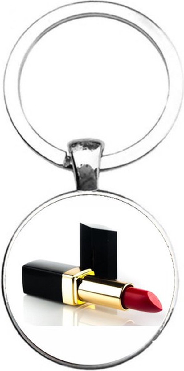 Sleutelhanger Glas - Lipstick