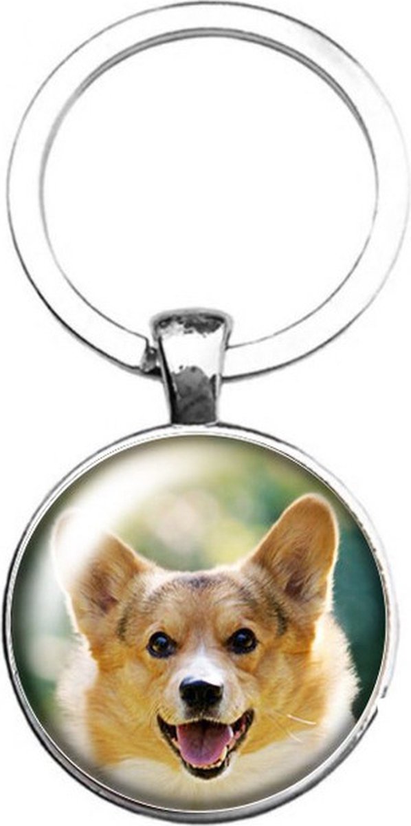 Sleutelhanger Glas - Hond