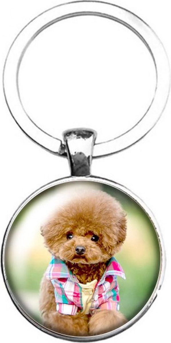 Sleutelhanger Glas - Hond