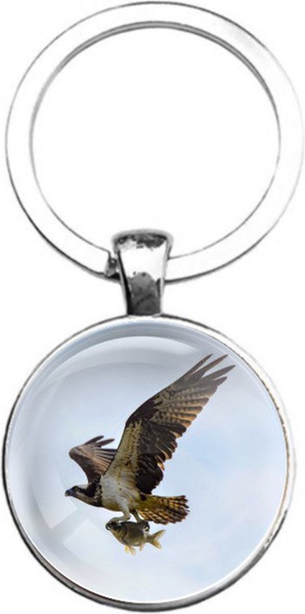 Sleutelhanger Glas - Roofvogel