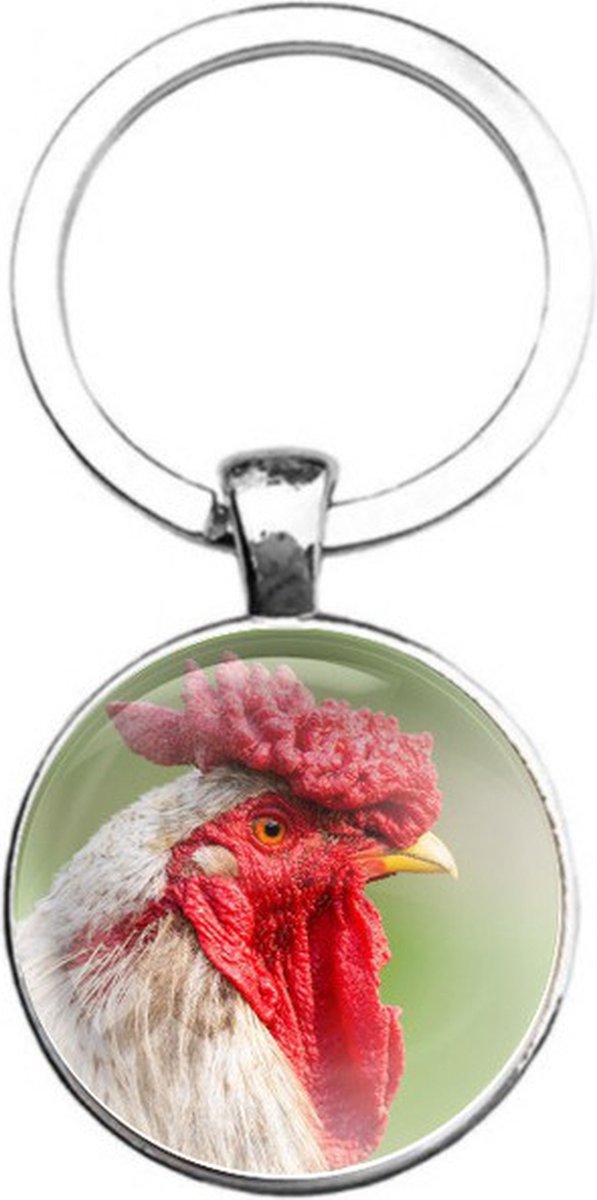 Sleutelhanger Glas - Haan