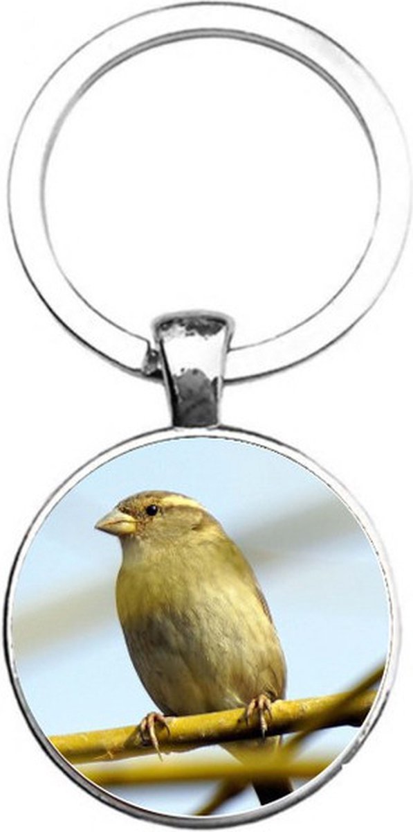 Sleutelhanger Glas - Mus