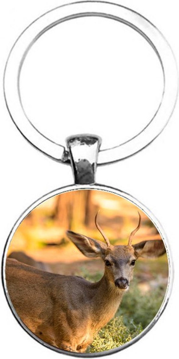 Sleutelhanger Glas - Hert
