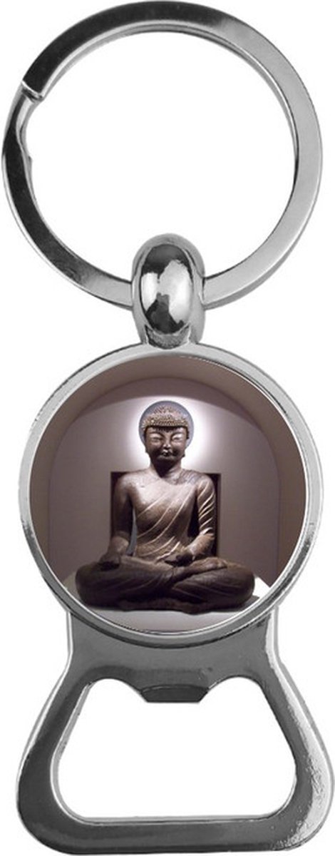 Bieropener Glas - Buddha