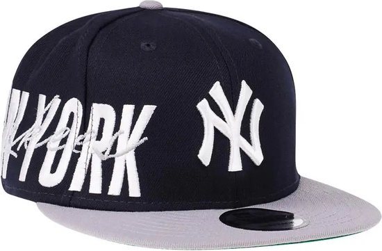 NEW ERA NEW YORK YANKEES NAVY SIDEFRONT EDITION 9FIFTY CASQUETTE SNAPBACK