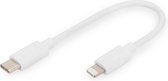 DIGITUS Lightning naar USB - C - data/oplaad kabel, MFI-gecertificeerd