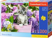 Castorland Kitten in Basket- 200pcs