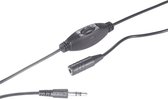 SpeaKa Professional SP-7870380 Jackplug Audio Verlengkabel [1x Jackplug male 3,5 mm - 1x Jackplug female 3,5 mm] 6.00 m