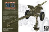 AFV-Club U.S. 3 inch Gun M5 & Carriage M1 + Ammo by Mig lijm