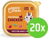 Edgard & Cooper Adult Paté Freerun Chicken 85 gram - 20 kuipjes