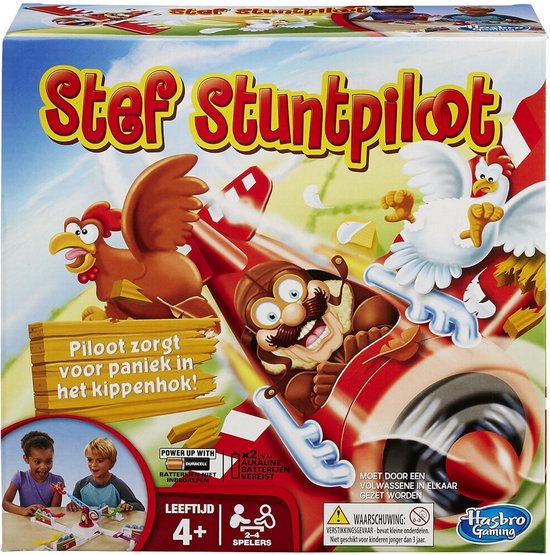 Thumbnail van een extra afbeelding van het spel Hasbro Gaming Stef Stuntpiloot