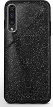 LuxeBass Samsung Galaxy A50 / A50S - Glitter Siliconen - Zwart - telefoonhoes - gsm hoes - gsm hoesjes