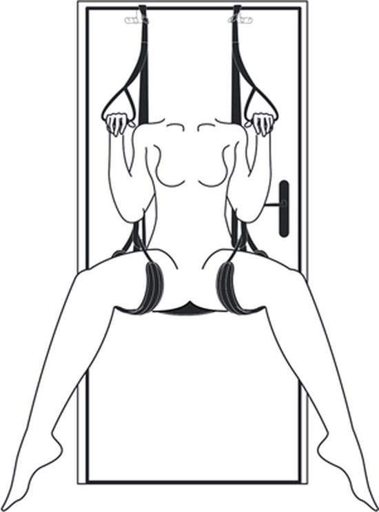 Easytoys Fetish Collection - Seksschommel Voor Aan de Deur- Dildo - Vibrator - Sexstoel - Penis - Penispomp - Extender - Buttplug - Sexy - Tril ei - Erotisch - Man - Vrouw - Penis - Heren - Dames