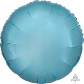 Amscan - Folieballon Rond Pastel Blauw