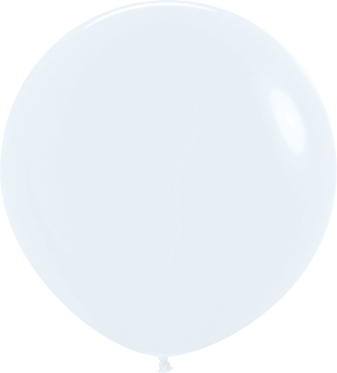 Sempertex, reuze ballon, Latex, Wit, 60 cm, 3 stuk(s)