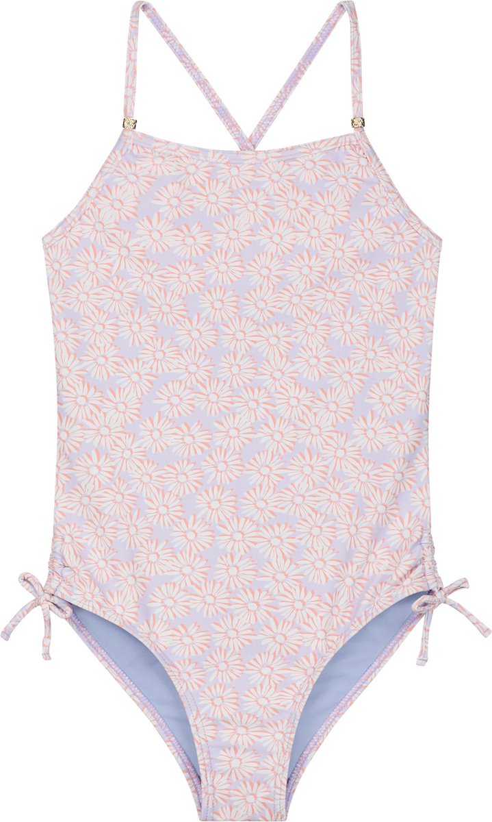 Shiwi LOIS swimsuit MADEIRA FLOWER - lavender purple - 152