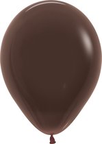 Sempertex ballonnen Fashion Chocolate Brown  50 stuks | 12 inch | 30cm