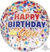 Folieballon Happy Birthday to you