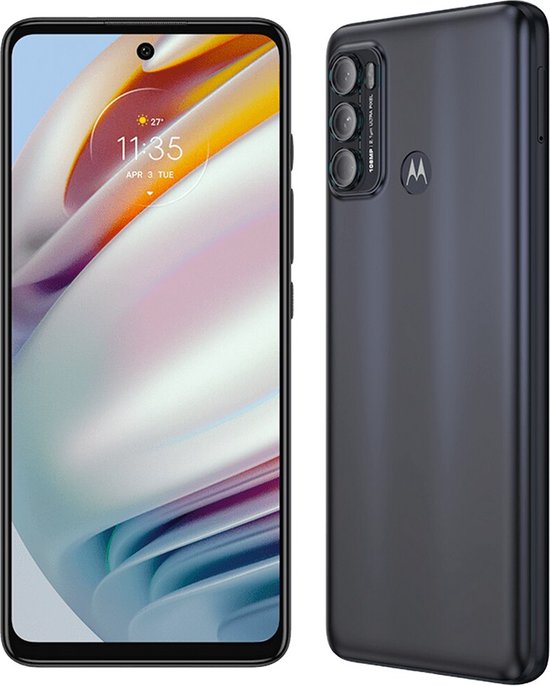 Motorola Moto G60 - 128GB - Moonless Black | bol