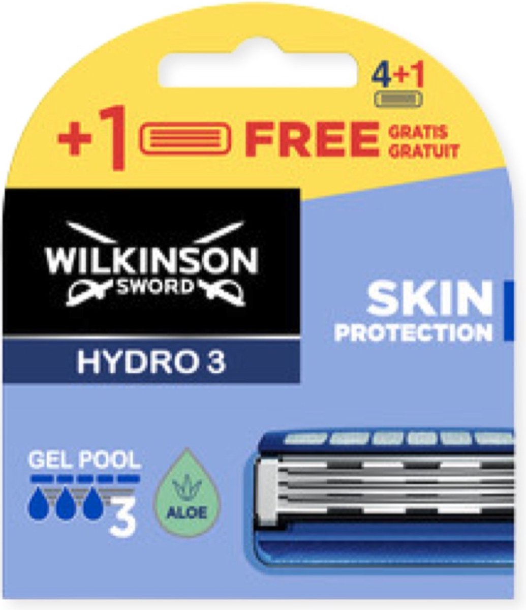 Wilkinson Hydro 3 Skin Protection 4+1 Stuks