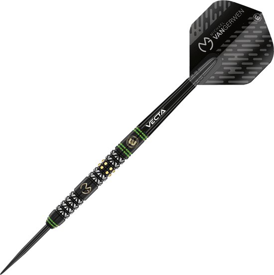 WINMAU - Michael van Gerwen MvG Vantage: Steeltip Tungsten Dartpijlen Professioneel - 22g van Winmau — afbeelding 3