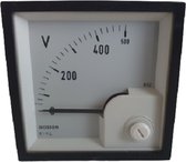 GMW EQB 72-500V - Analoge paneelmeter - 72x72 mm - 0...500V AC