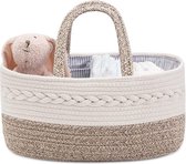 Panier de maternité - Avec trois compartiments - Baby shower - Cadeau de maternité fille ou garçon - Beau, pratique et bien agencé