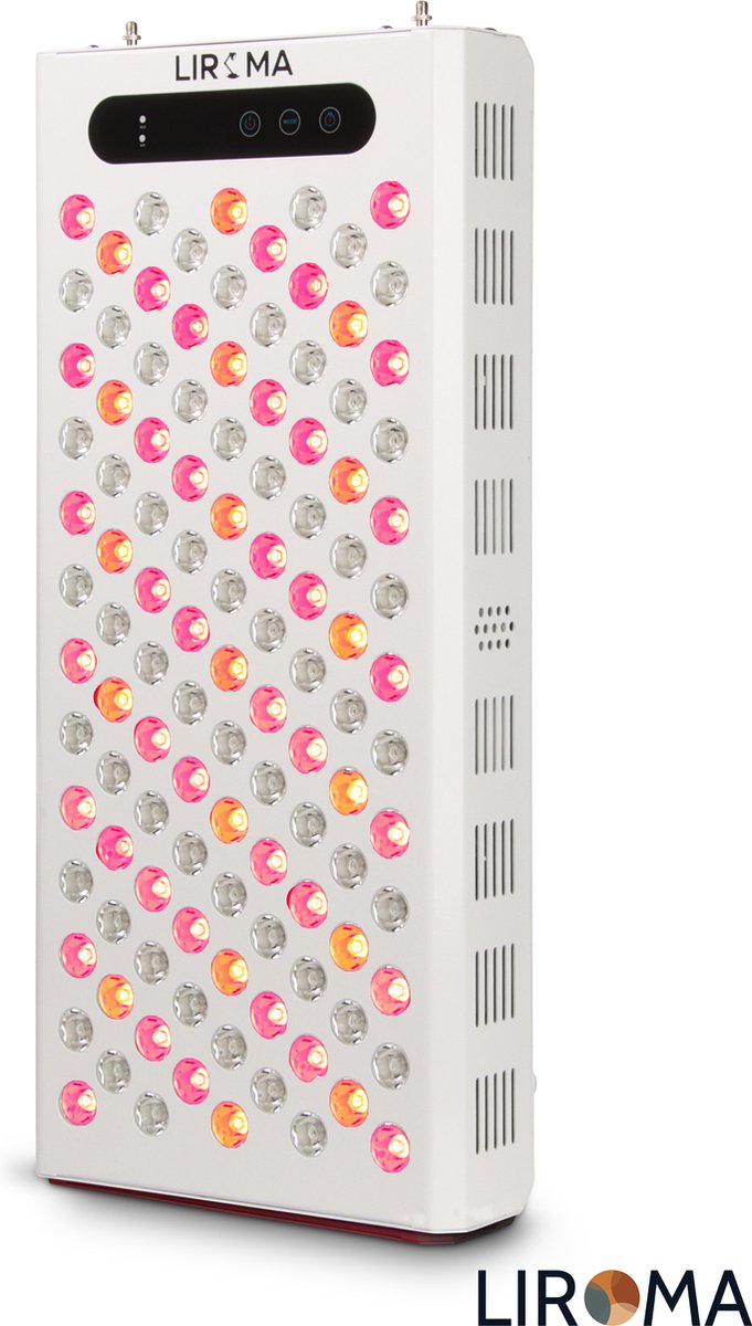 LIROMA® LED Infraroodlamp 4 Golflengten Timer Lichttherapie