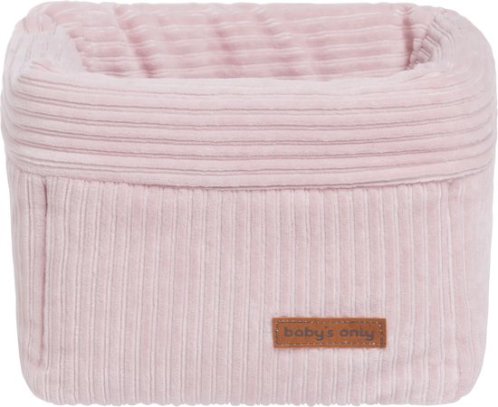 Baby's Only Commodemandje - Opbergmandje - Commode organizer - Babykamer accessoires Sense - Oud Roze