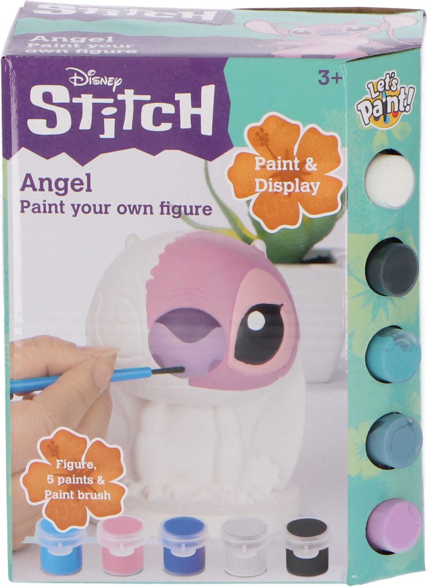 Ensemble de peinture Disney Lilo & Stitch - Avec tablier et peinture au  doigt 