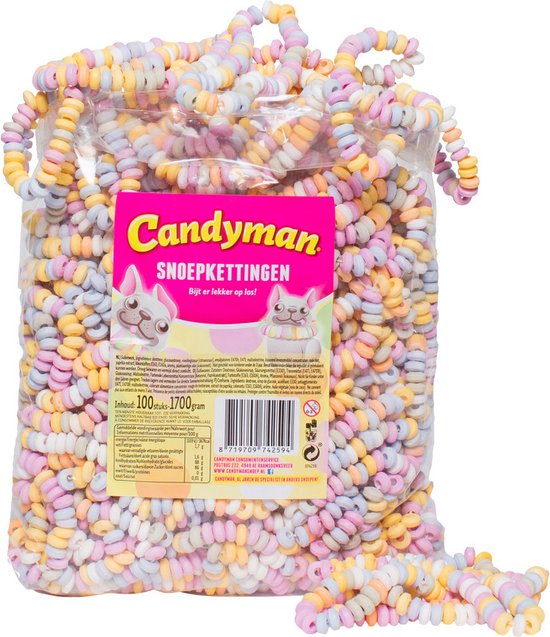 CandyMan Snoepkettingen 100 stuks