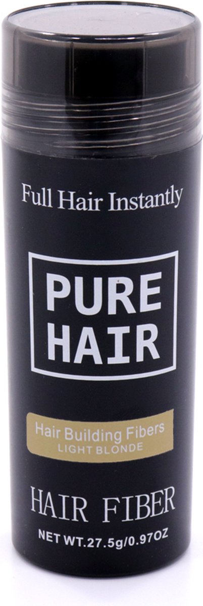 Pure Hair Premium Keratine Haarvezels Licht Blond 27,5g