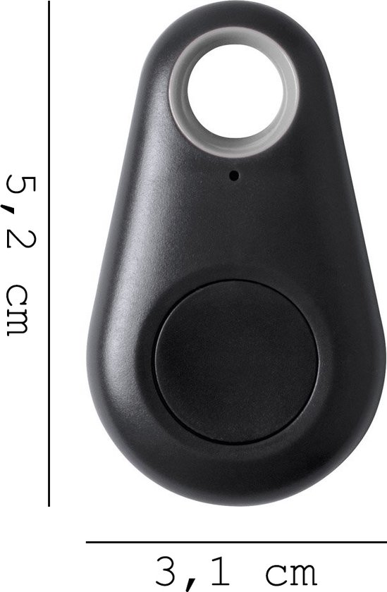 Keyfinder Keychain Key Finder Bluetooth Key Finder - Zwart