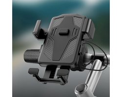 Smartphone Bicycle Mount - Telefoonhouder Fiets - Anti Diefstal - Universeel - Geschikt voor smartphone t/m 7 inch