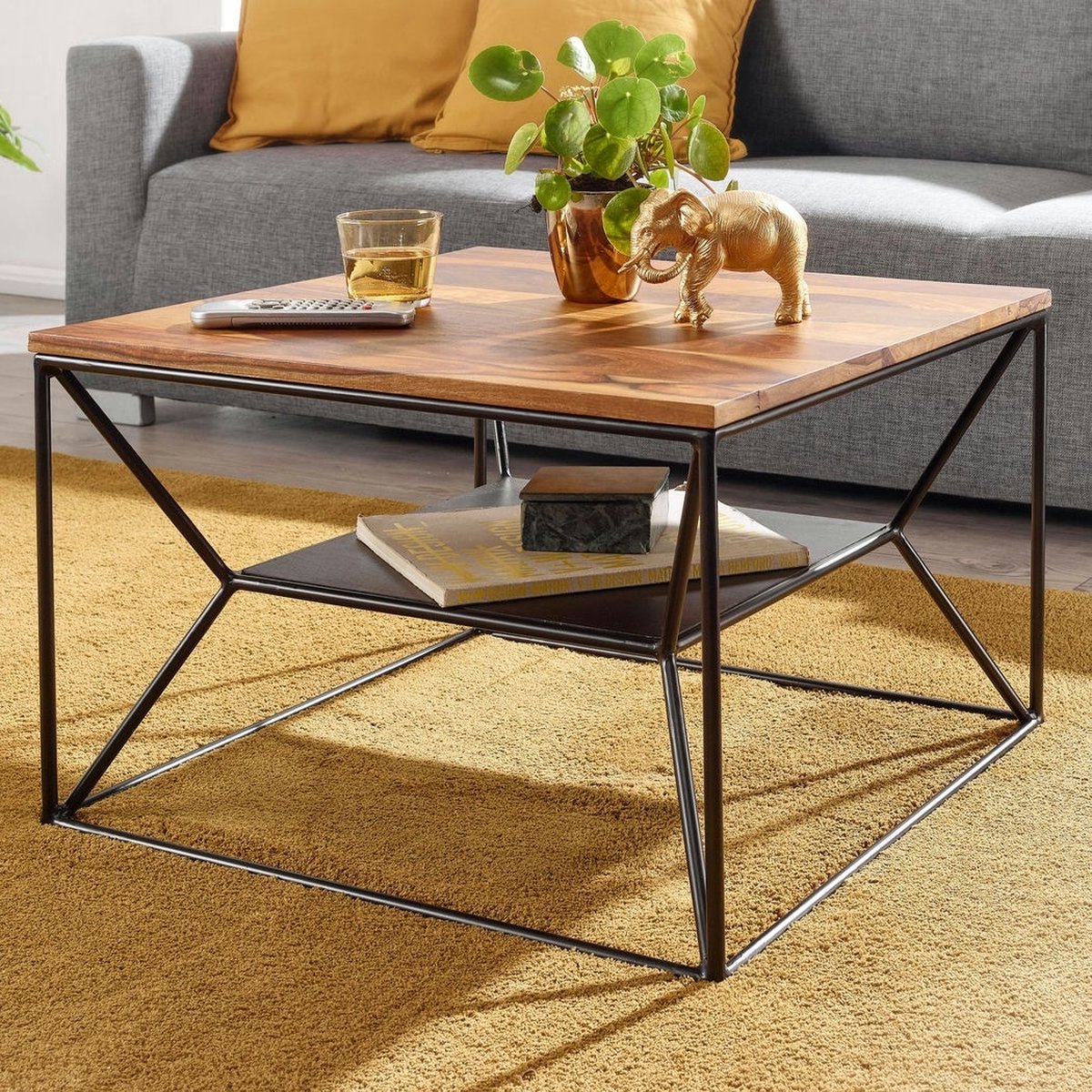Vierkante salontafel - Shop Scandinavisch interieur
