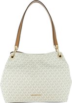 Michael Kors Raven Large Shoulder Tote Dames Schoudertas - Vanilla