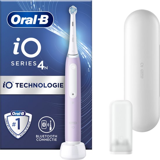 Oral-B iO 4N - Elektrische Tandenborstel - Lavendel | bol.com