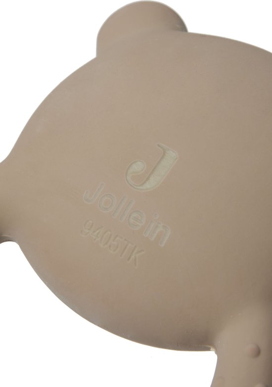 Jollein Bijtring Rubber Teddy Bear - Biscuit van Jollein — afbeelding 5